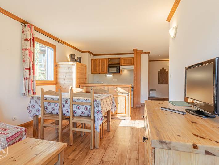 Gîte pour 6 personnes, avec balcon dans Office De Tourisme La Maison D Aussois - 3