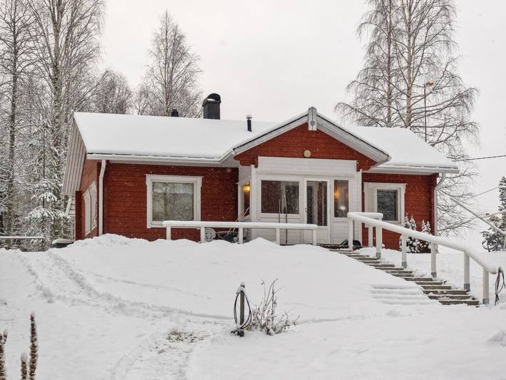 Log cabin for 6 people, with sauna, with pets in Lapland