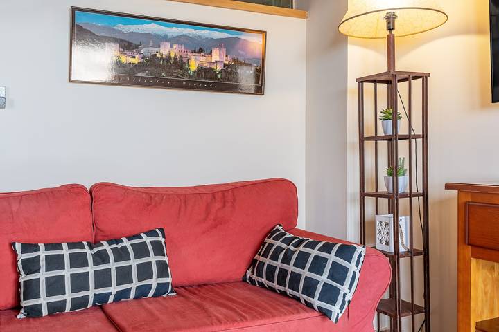 Apartamento entero, Apartamento vacacional "Duplex Deluxe 23 B" cerca de las pistas con terraza privada y Wi-Fi in Sierra Nevada Ski Resort, Monachil