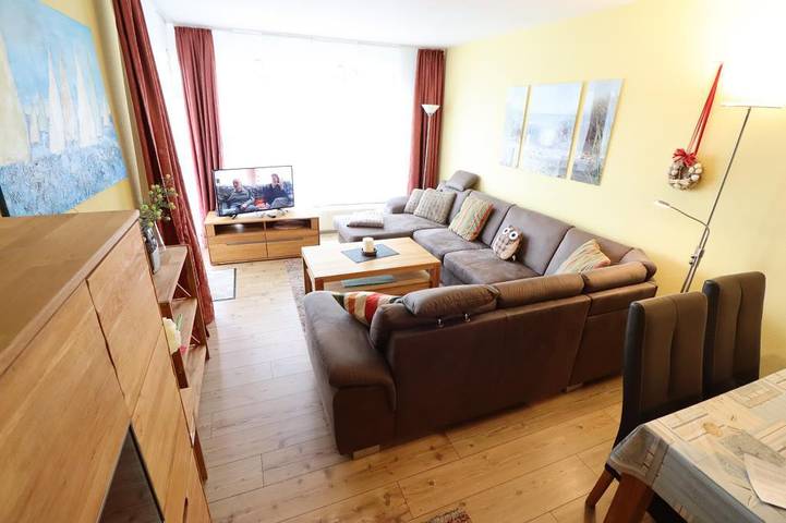 Ferienwohnung für 2 Personen, mit Balkon/Terrasse und Balkon sowie Sauna, mit Haustier in Sahlenburg - 4