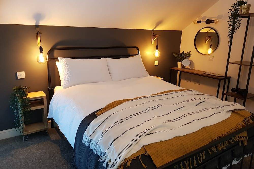 Luxus-Cottage-Ensuite-Blick auf die Landschaft in Glossop, Derbyshire