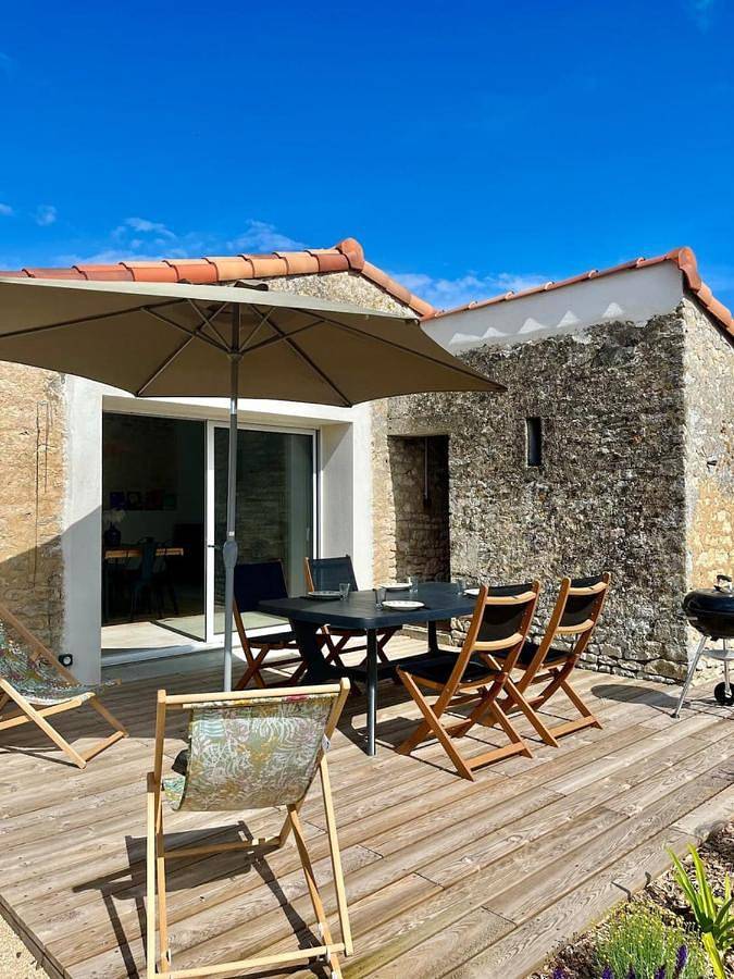 Maison d’hôte pour 4 personnes, avec terrasse