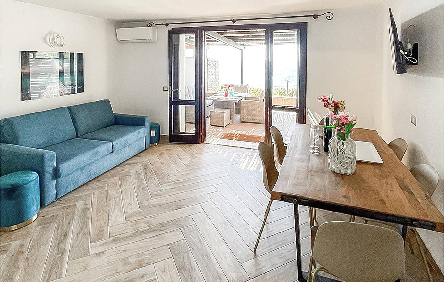 Appartamento con vista mare, terrazza, Wi-Fi e parcheggio in strada - a 600 m dalla spiaggia in Pistis, Arbus (comune)