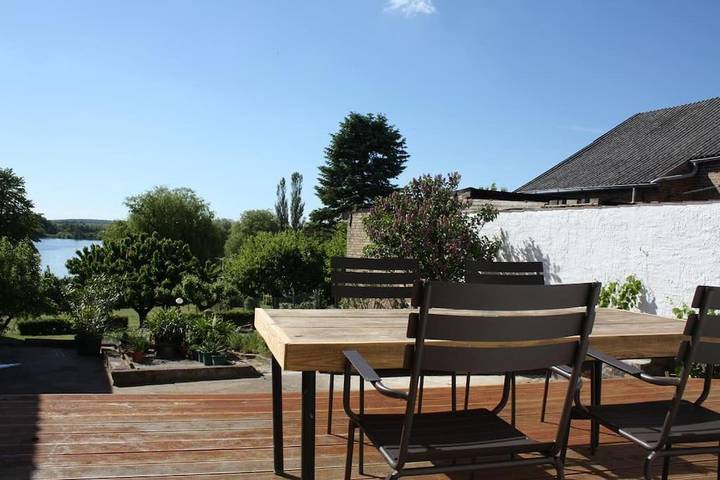 Ferienhaus für 5 Personen, mit Terrasse und Garten sowie Ausblick und Seeblick