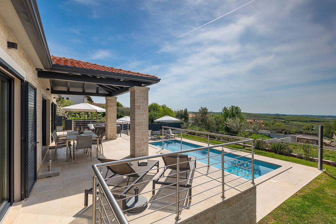 Villa Allingas in Visignano (Općina), Istria centrale