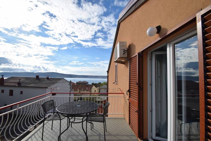 Ganze Wohnung, 1-Zimmer-Ferienwohnung mit Terrasse und Meerblick Starigrad, Paklenica A-6594-b in Starigrad Paklenica, Starigrad