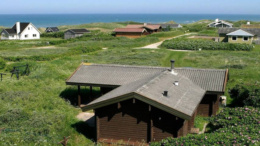 Ferienhaus für 6 Personen, mit Terrasse und Ausblick in Hirtshals