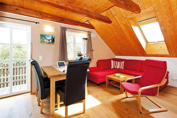 Ferienwohnung für 6 Personen, mit Terrasse und Sauna in Hinterhermsdorf