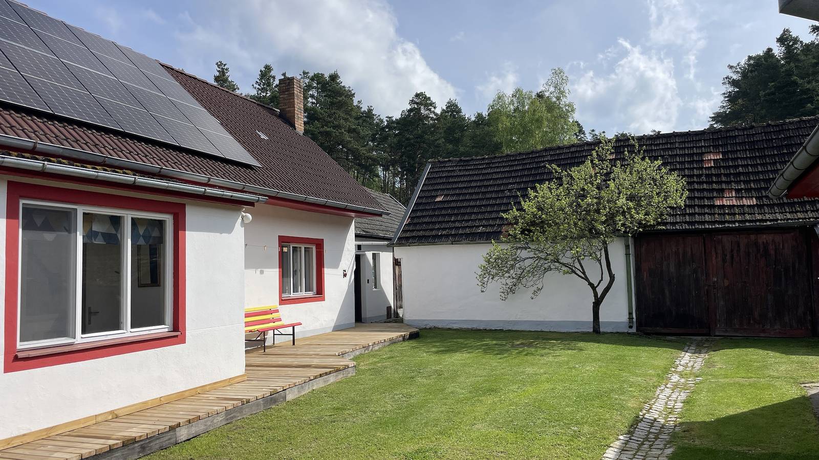 Gemütliches Landhaus U Faflika mit Sauna und 2 Bädern in Vlkov, Tabor und Umgebung