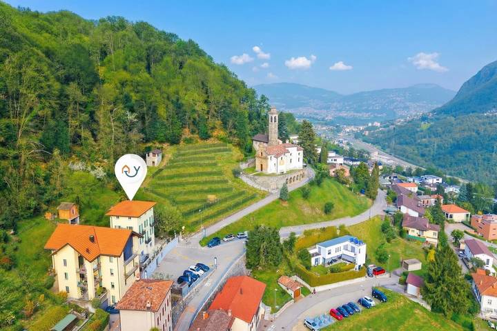 Appartement entier, Agra Apartment (Lugano) in Bigogno, Collina d'Oro