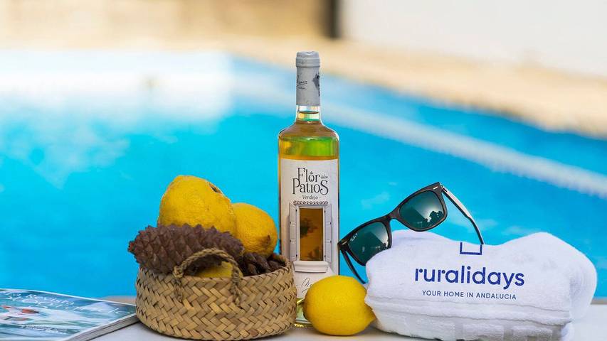 Chalet para 12 personas, con balcón/terraza además de jacuzzi y piscina, Se admiten mascotas en La Janda - 2