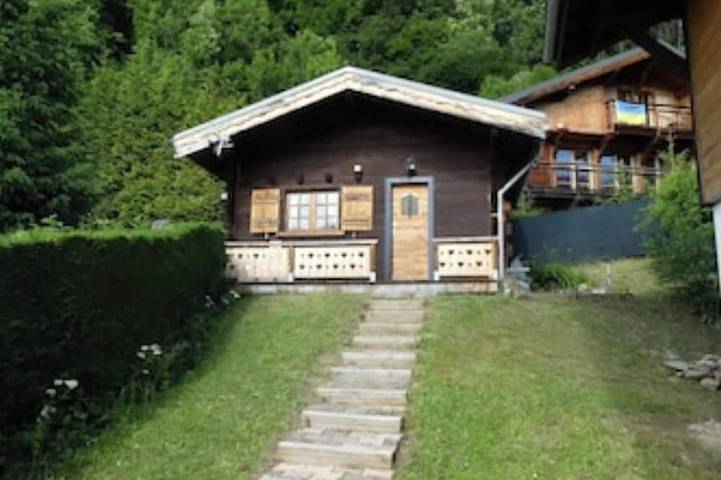 Chalet pour 3 personnes, avec terrasse à Saint-Gervais-les-Bains