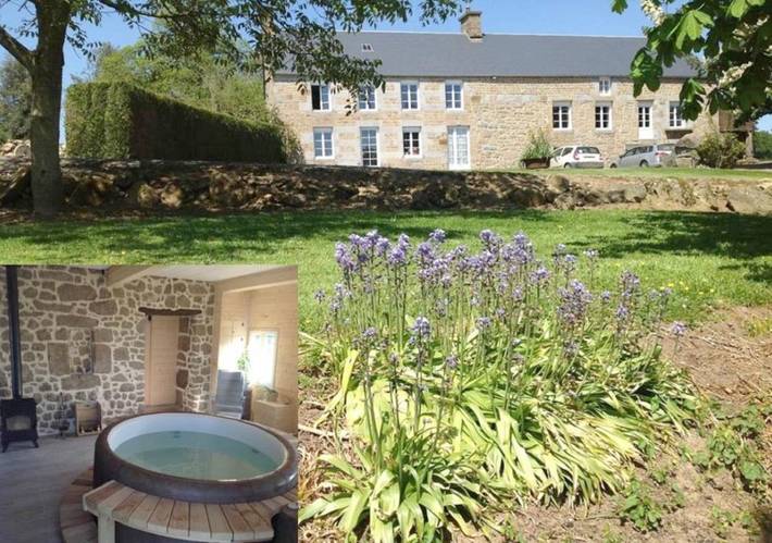 Maison d’hôte pour 2 personnes, avec Terrasse et Jacuzzi ainsi que Jardin et Vue