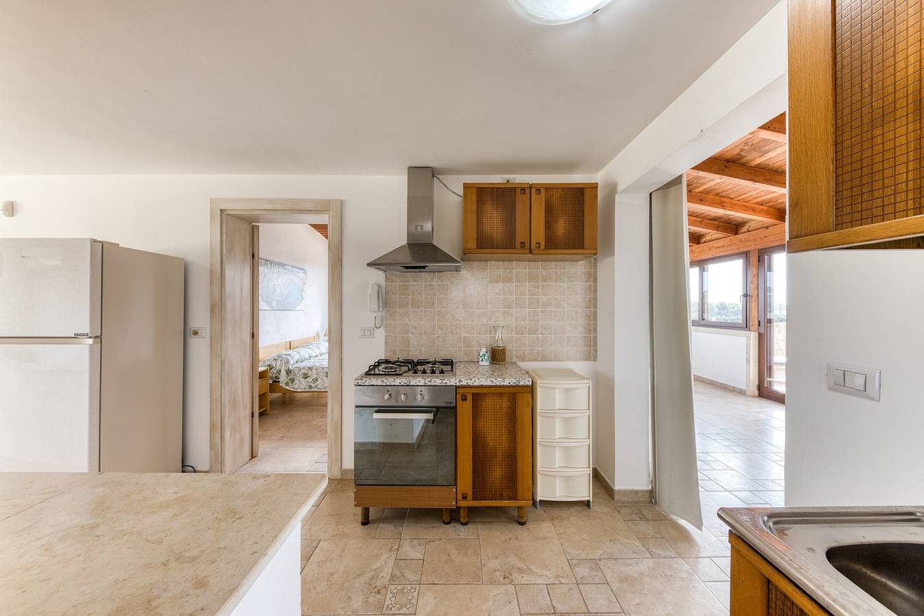 Villa 'L'attico' con vista mare, terrazza privata e Wi-Fi in Leuca, Castrignano del Capo