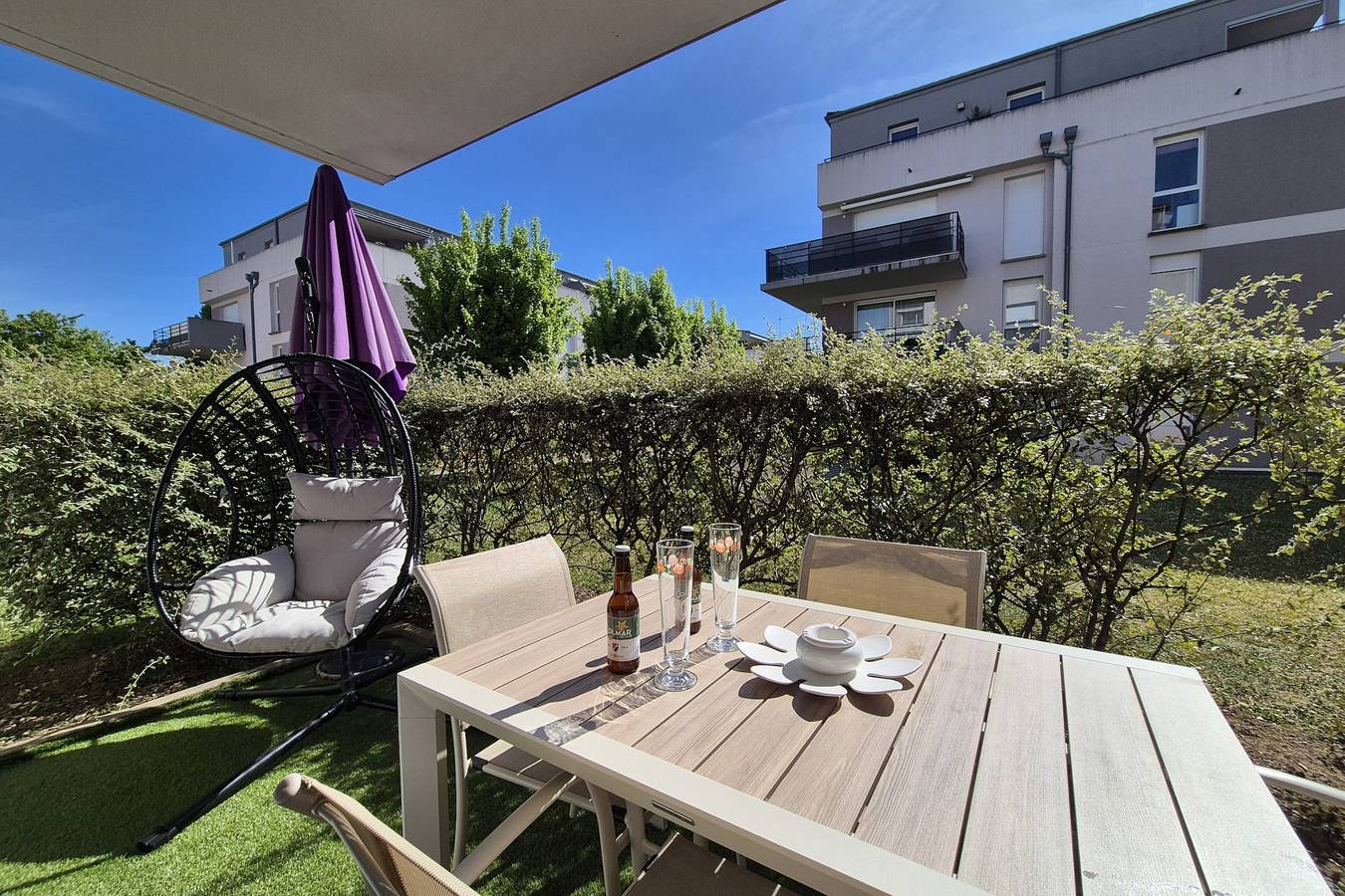 Apartamento entero, Apartamento de vacaciones para 2 personas con terraza in Colmar, Región de Colmar