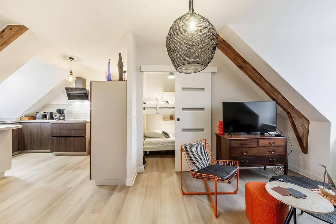 Appartement entier, Armor beautiful renovated apartment 2 bedrooms in Cancale, Baie du Mont-Saint-Michel