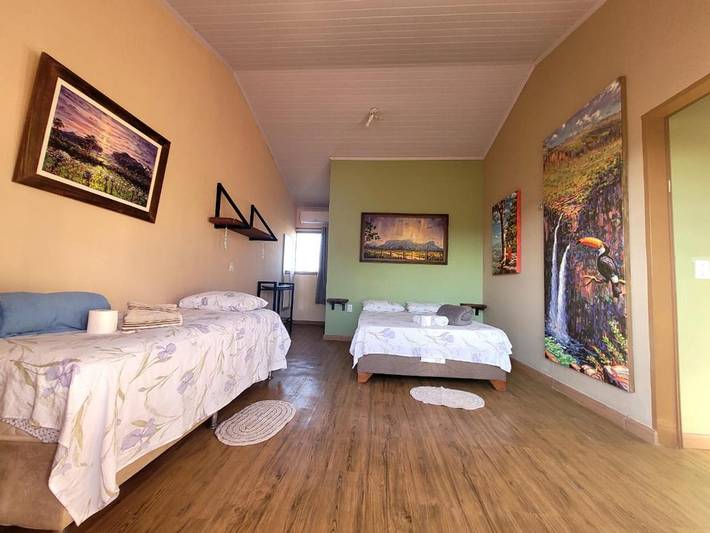 Pousadas para 5 pessoas, com vista e jardim, com animais de estimação em Alto Paraíso de Goiás