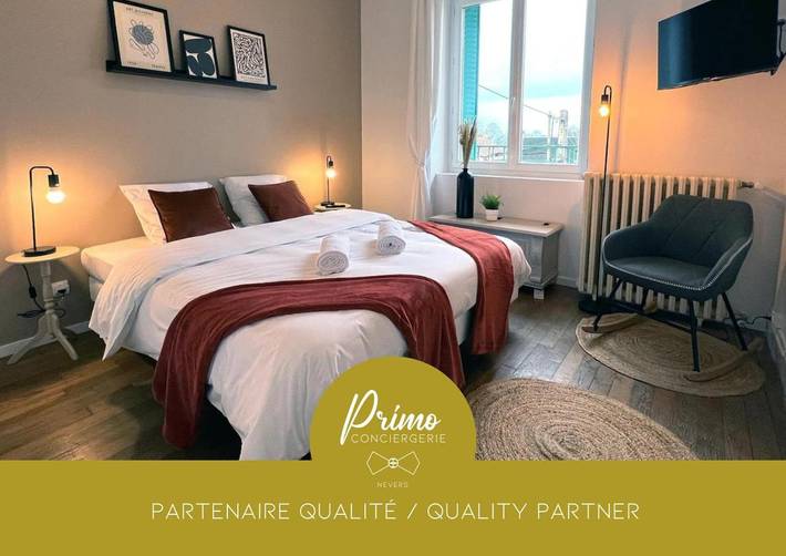 Appartement de vacances pour 4 personnes, avec terrasse à Nevers