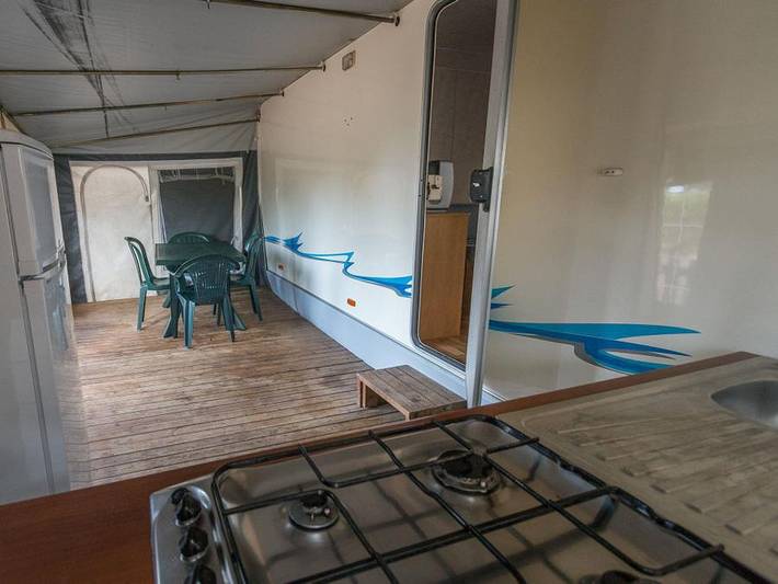 Camping für 2 Personen, mit Kinderpool in Italienische Riviera - 4