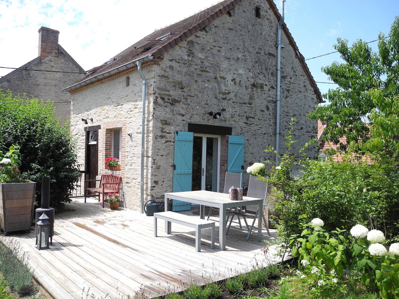Gîte pour 2 personnes avec piscine in Bétête, Région de Guéret