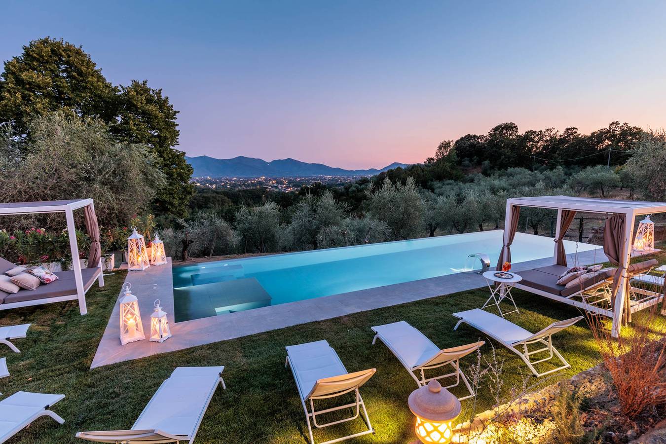 Villa Noa, a Private Retreat with View in Capannori, Lucca Province