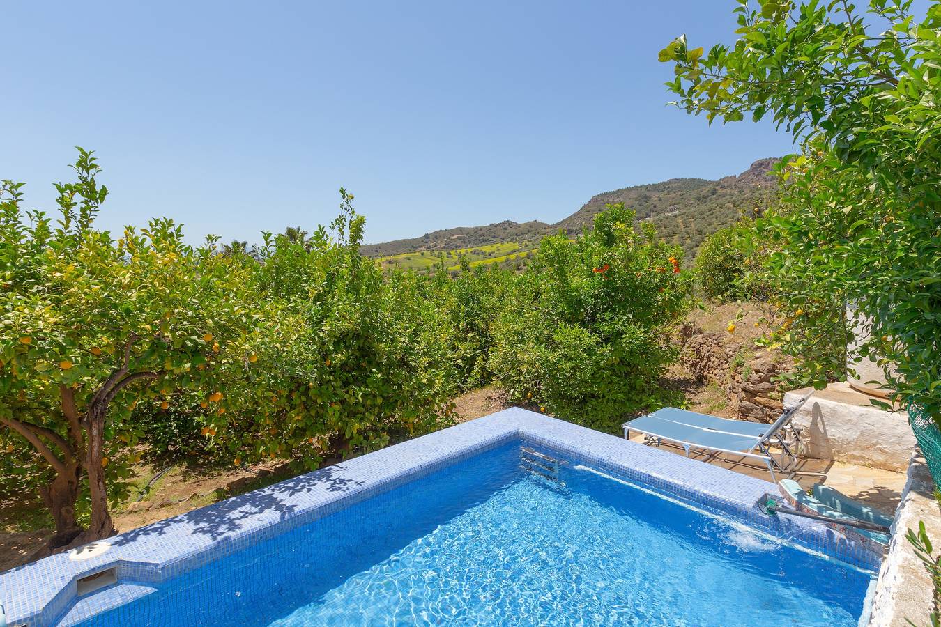 Ferienhaus Casa Altavista mit Pool, Wlan, Klimaanlage, Terrasse & Garten in Álora, Málaga Provinz
