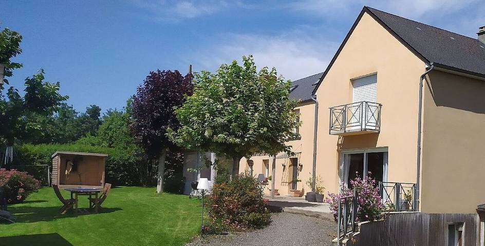 Chambre d’hôte pour 4 personnes, avec jardin