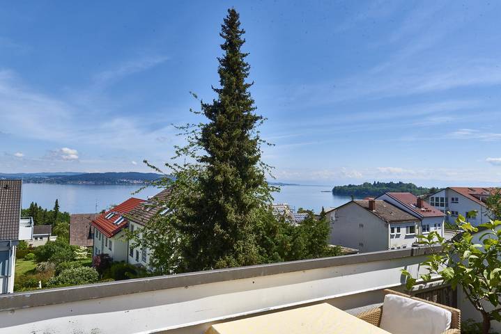 Ferienwohnung für 2 Personen, mit Seeblick und Balkon in Konstanz