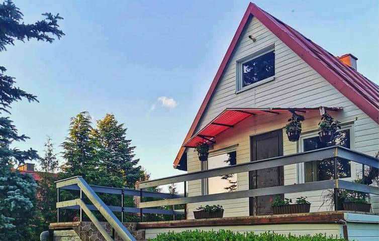 Ferienhaus für 7 Personen mit Pool in powiat kartuski