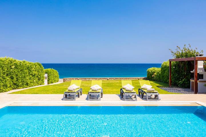 Ferienhaus für 6 Personen, mit Balkon und Terrasse sowie Garten in Lachania - 2