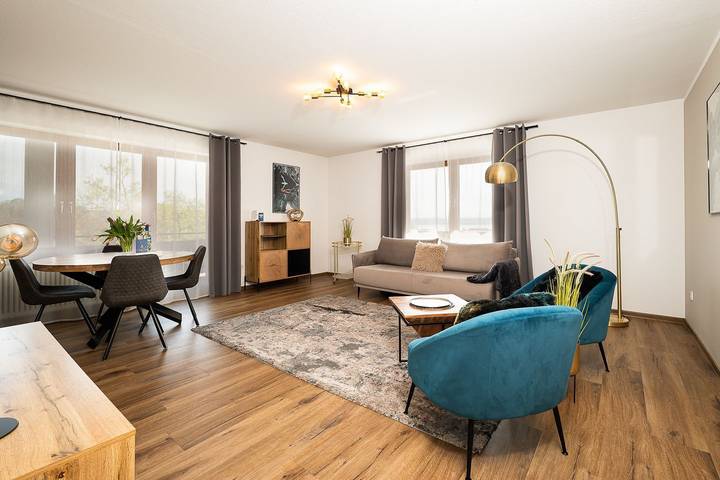 Ferienwohnung für 4 Personen, mit Balkon und Seeblick in Meersburg