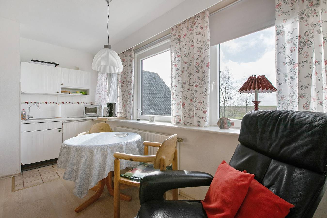 Ganze Wohnung, Apartment 'Fewo 3 Gröde' mit gemeinsamer Terrasse, Gemeinschaftsgarten und Wlan in Dagebüll, Nordseeküste