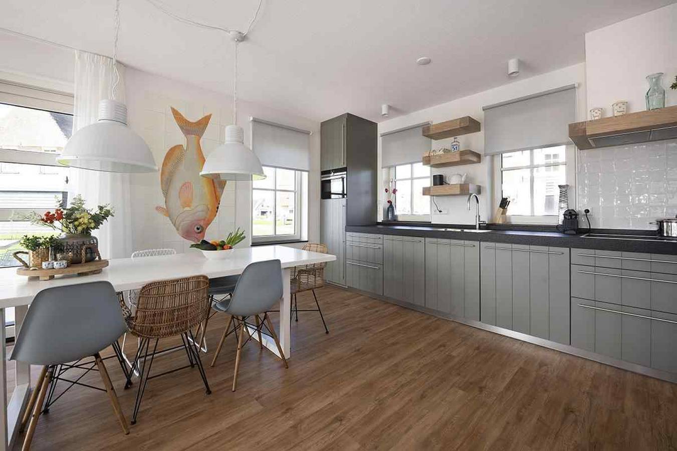 Luxus villa für 8 Personen am Tjeukemeer in Friesland in Delfstrahuizen, Friesland