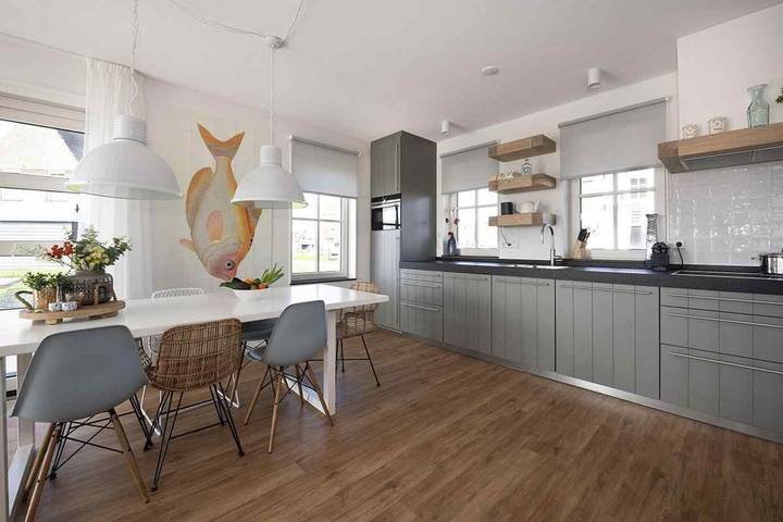 Luxus villa für 8 Personen am Tjeukemeer in Friesland in Delfstrahuizen, Friesland