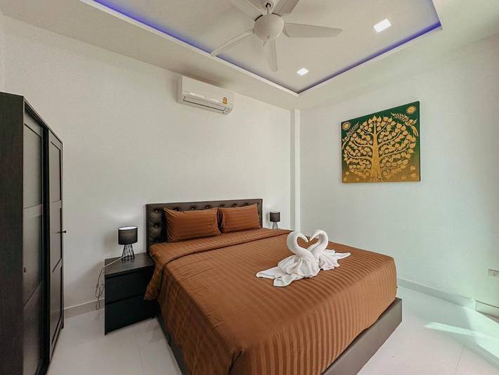 Villa pour 6 personnes, avec terrasse et piscine ainsi que jacuzzi et jardin à Pattaya - 4