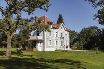Maison d’hôte pour 2 personnes, avec jardin ainsi que vue et terrasse à Magescq