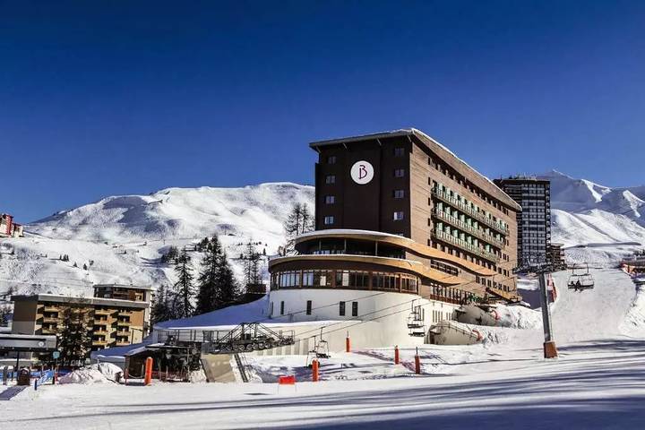 Hôtel pour 3 personnes, avec sauna dans Plagne 1800