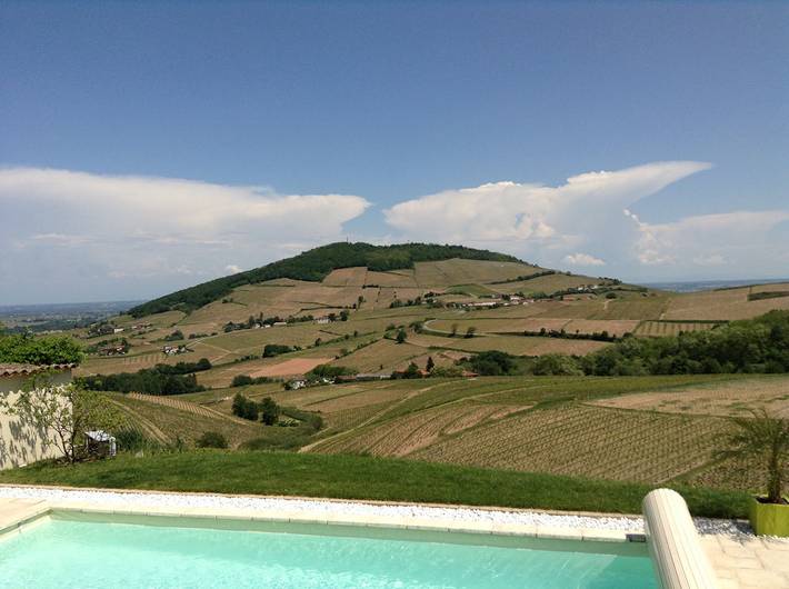Gîte pour 2 personnes, avec piscine et jardin dans Rhône - 3