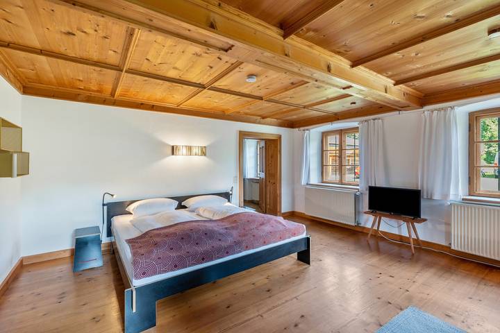 Ferienwohnung für 4 Personen, mit Sauna und Garten in Fischbachau