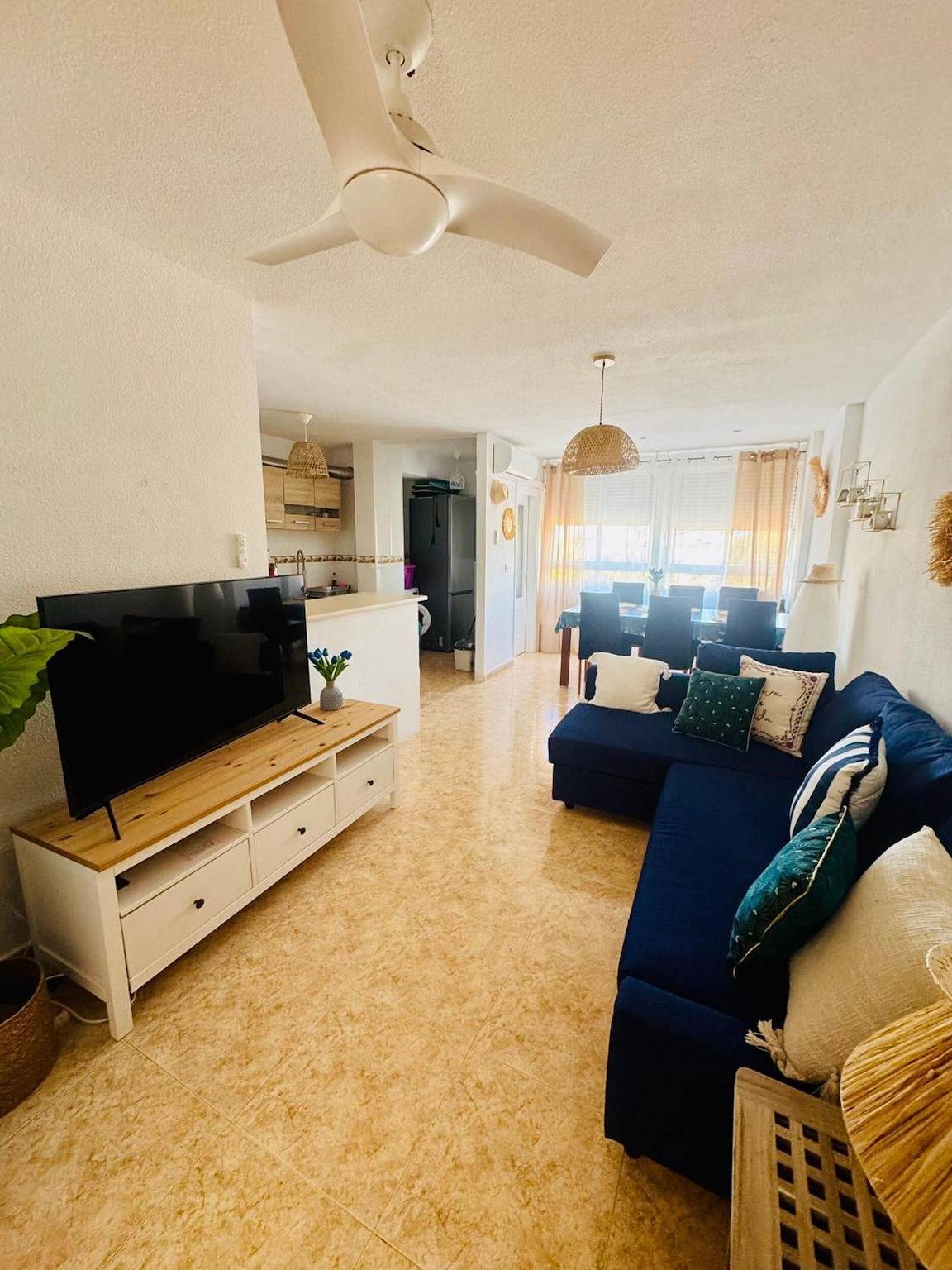 Ganze Wohnung, Ferienwohnung 'La Manguita' mit Gemeinschaftspool, WLAN und Klimaanlage in Playa Honda (Costa Cálida), Cartagena