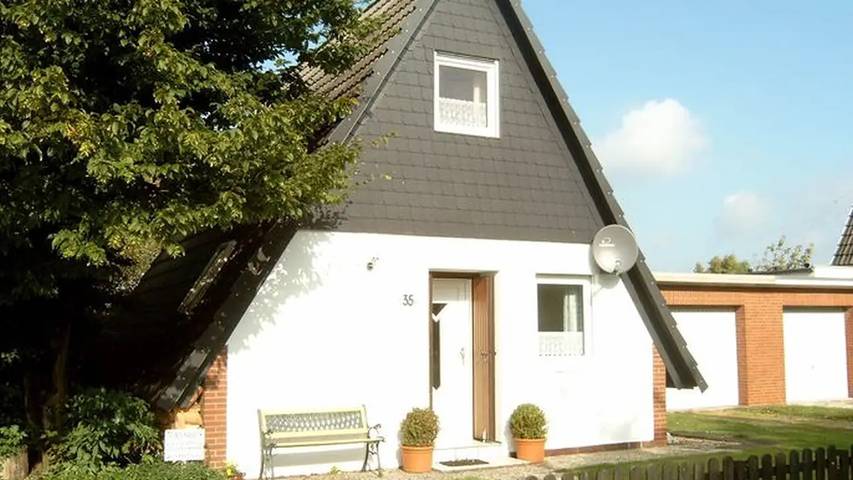 Ferienhaus für 4 Personen, mit Garten