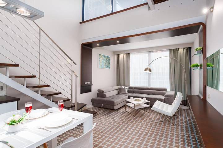 Vakantiewoning voor 4 personen, with uitzicht and zwembad as well as terras in Kołobrzeg