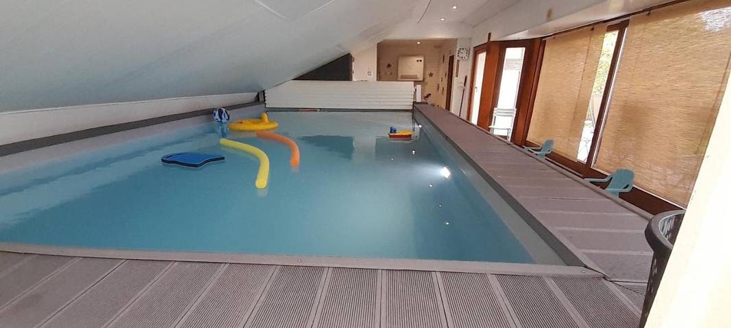 Maison de vacances pour 10 personnes, avec jardin et piscine