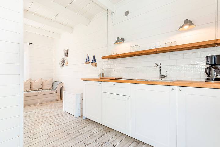 Ferienhaus für 6 Personen, mit Balkon und Terrasse sowie Garten