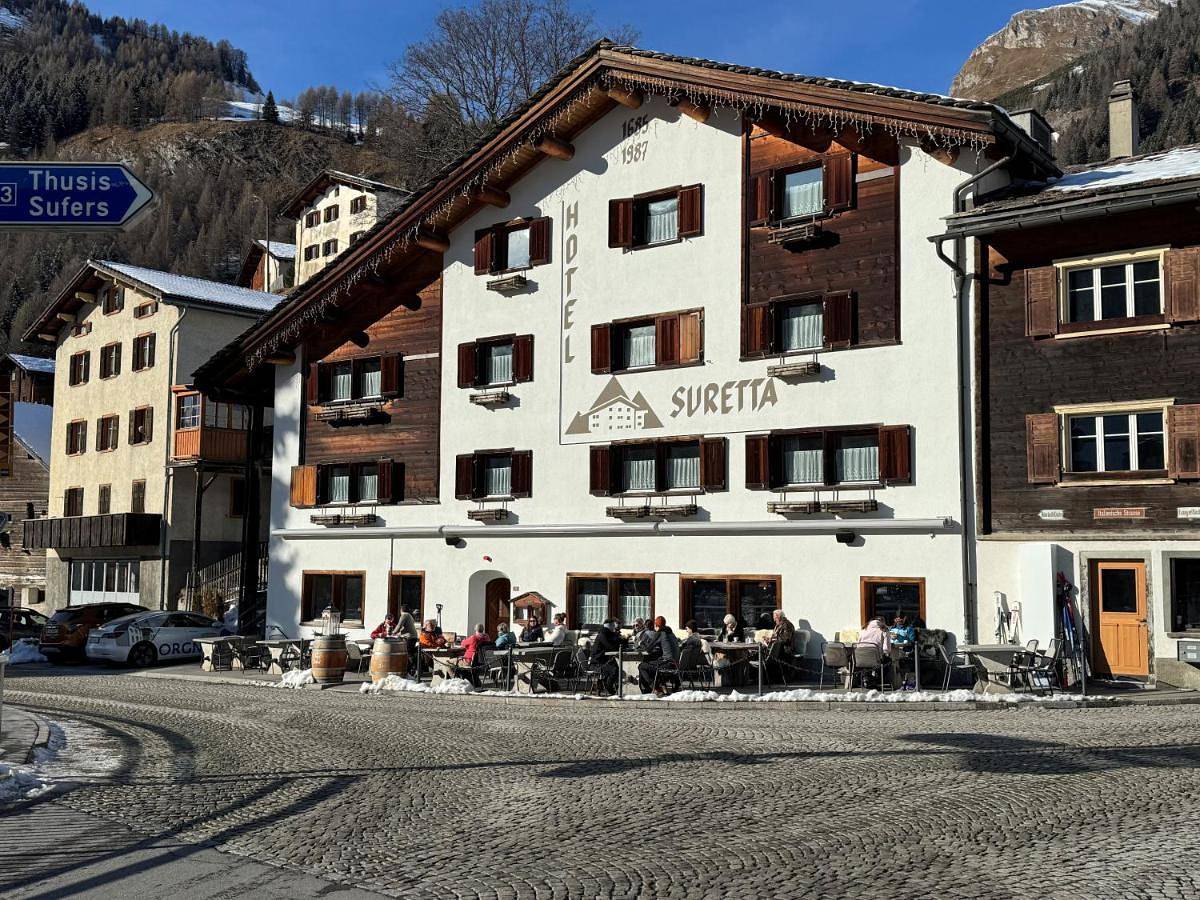 Hotel Suretta in Splügenpass, Rheinwald