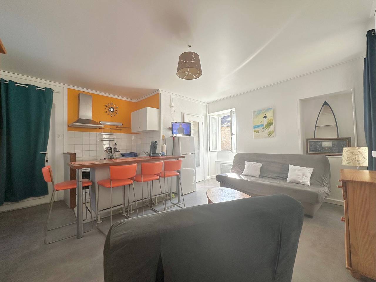 Studio entier, Bernières-sur-Mer - Studio pour 2 pers. in Triqueville, Région de Bernay