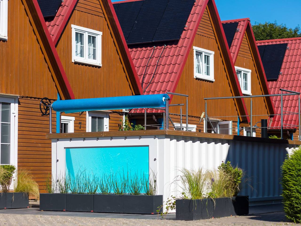 "Apartment1" mit Gemeinschaftspool in Rewal, Powiat gryficki