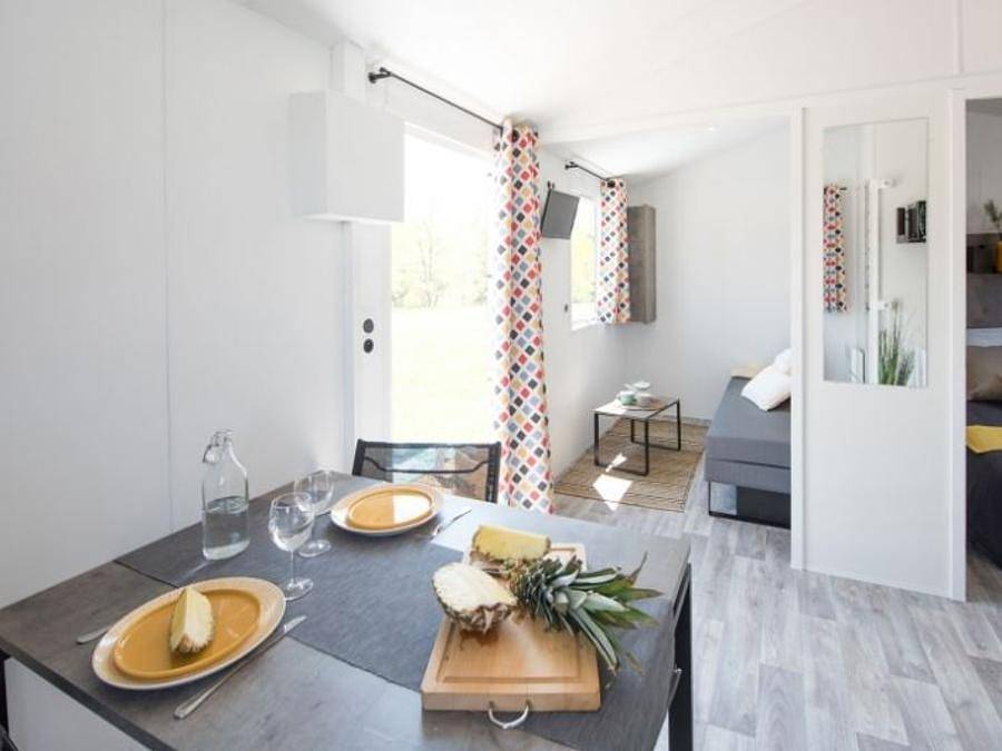 Camping Ker Yaoulet - Mobilheim 4 personen - Cocoon 4 Personen 1 Zimmer 18m² in Ambon, Côte des Mégalithes