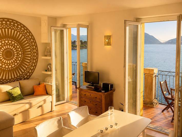 Gîte pour 4 personnes, avec balcon et vue sur le lac, animaux acceptés dans Lac de Côme - 4