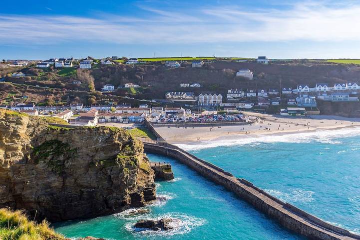 Cottage for 4 people, with balcony in Portreath